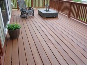 composite wood decking historry