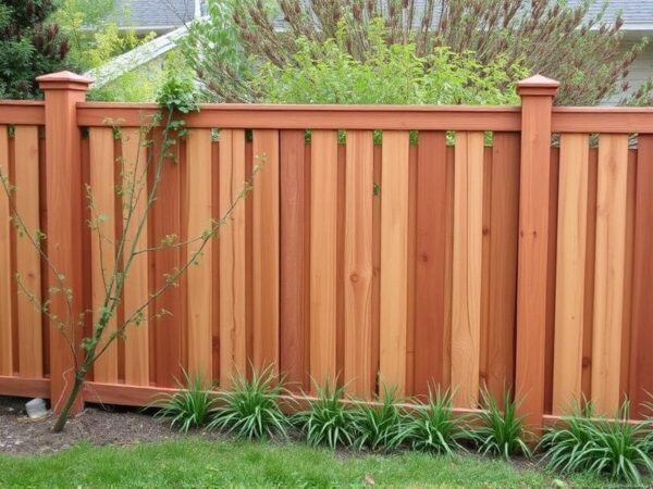 redwood for fence