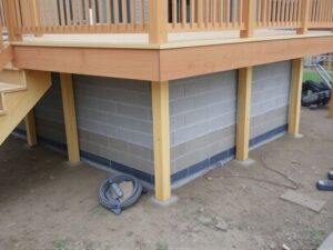 underpinning for decks