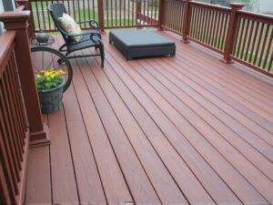zome tek composite decking copper