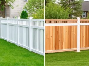 PVC Fence vs Wood Fence: Comparing Durability, Cost & Style Options