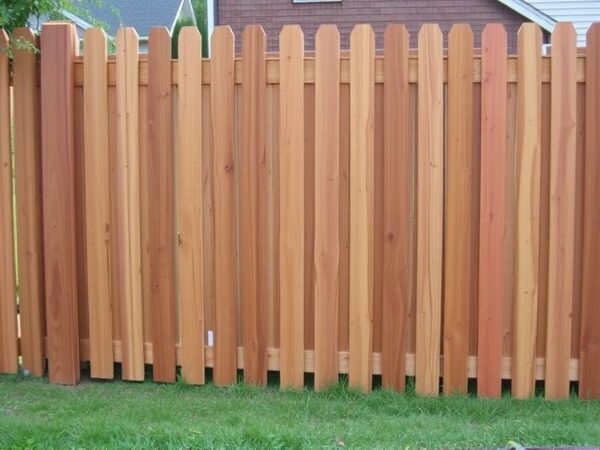 redwood fence boards