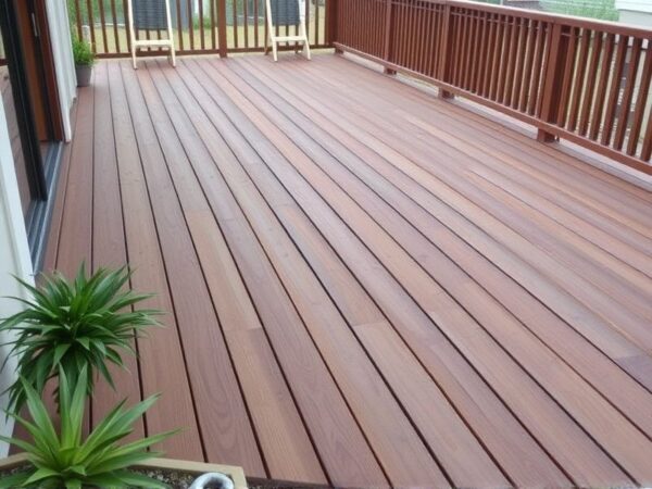 Wood Plastic Composite Decking in El Salvador