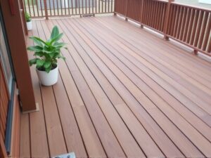 Wood Plastic Composite Decking in NG